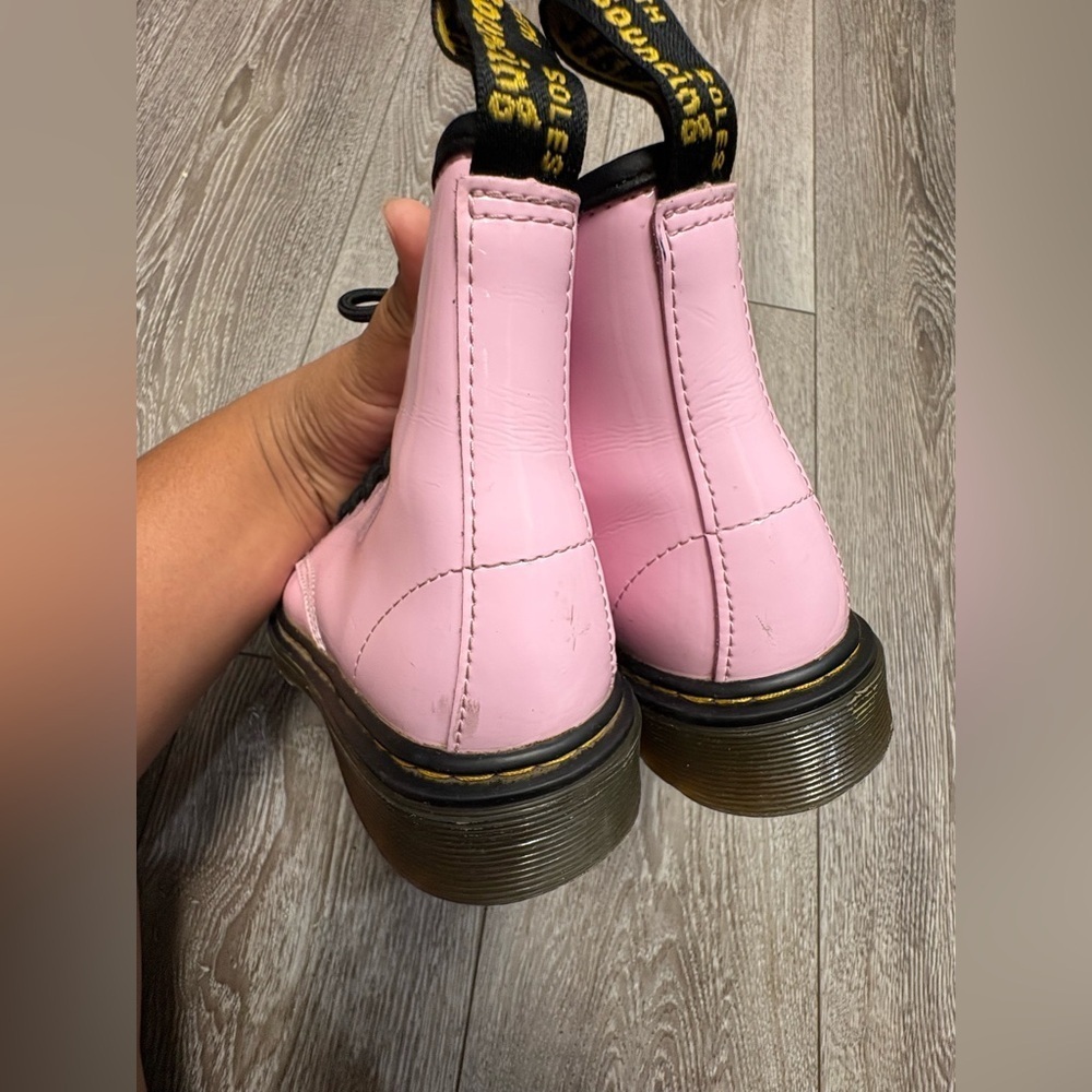 Dr.Martens 1460 pastel Pink Kids Boots - Picture 5 of 12